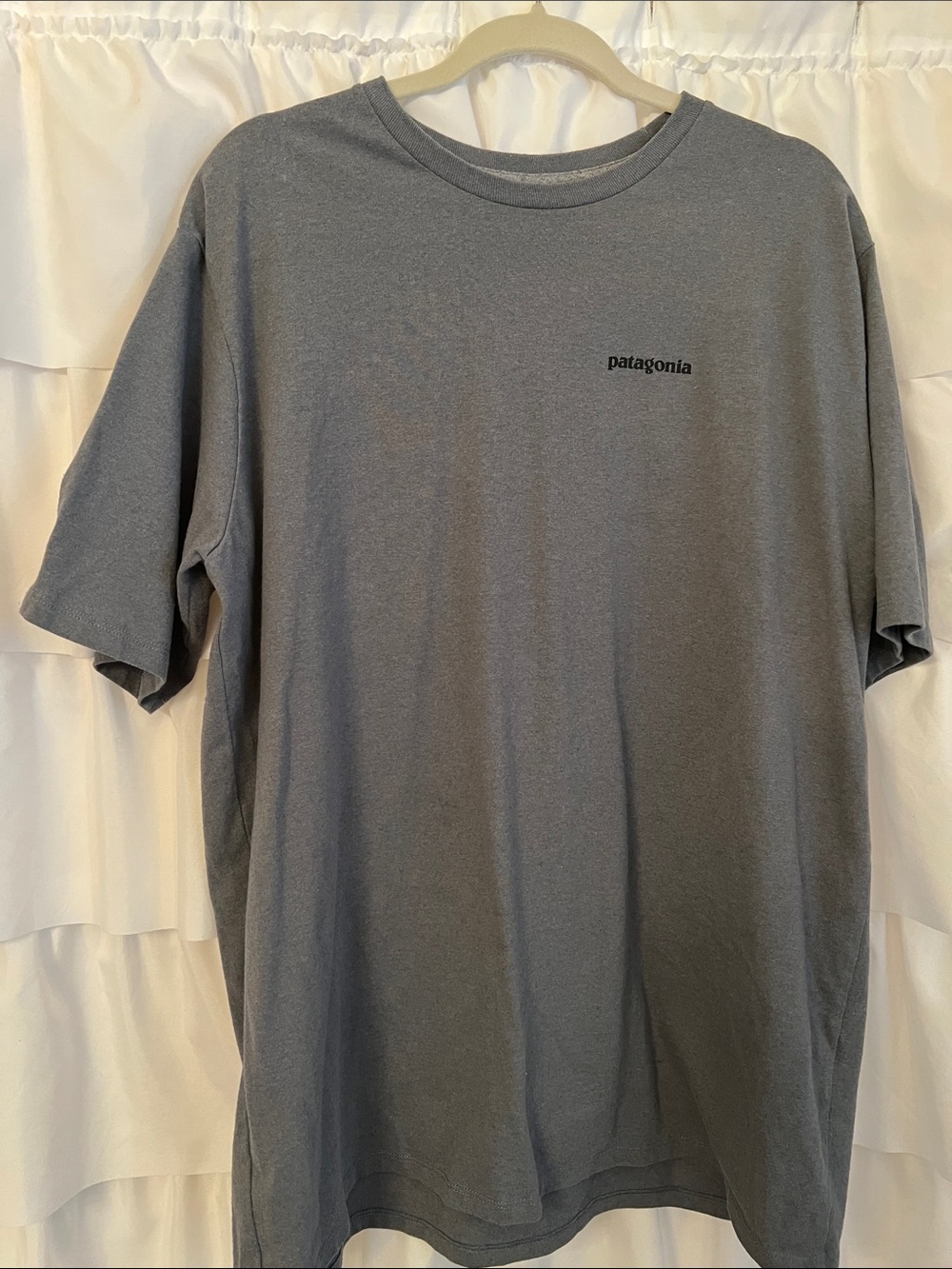 Patagonia Short Sleeve Tee — Slate Gray XL